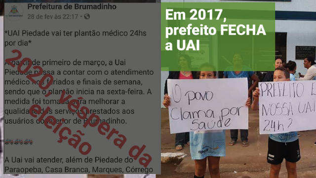 Fechada em 2017, UAI é reaberta pela prefeitura faltando 6 meses para as eleições