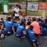 Projeto Esporte na Cidade realiza oficina sobre aventuras na natureza em Aranha