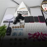 Polícia Militar realiza apreensão de drogas em Tejuco