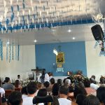 Católicos celebram o Dia de Nossa Senhora Aparecida em Brumadinho
