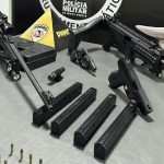 Polícia Militar apreende grande quantidade de armas e munições em Brumadinho