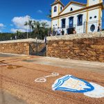 Católicos celebram o dia de Corpus Christi em Brumadinho