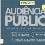 Câmara Municipal promove audiência da LDO 2027