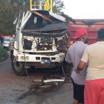 Acidente com carreta e caminhão interdita estrada entre Brumadinho e Moeda